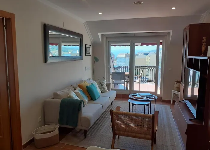 Atico Con Terraza Y Piscina Comunitaria * Ribadeo